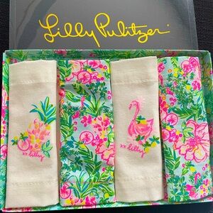 Lilly Pulitzer Fabric Cocktail Napkins